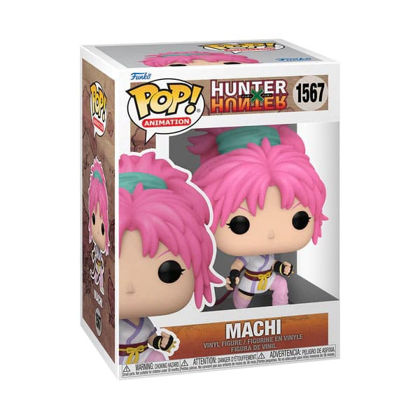 Hunter x Hunter POP! Animation Vinyl Figure Machi Komacine 9 cm 0889698755870