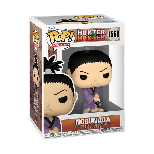 Hunter x Hunter POP! Animation Vinyl Figure Nobunaga 9 cm 0889698755887