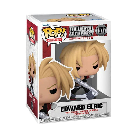 Fullmetal Alchemist Brotherhood POP! Animation Vinyl Figure E Elric w/Blade 9 cm 0889698756167