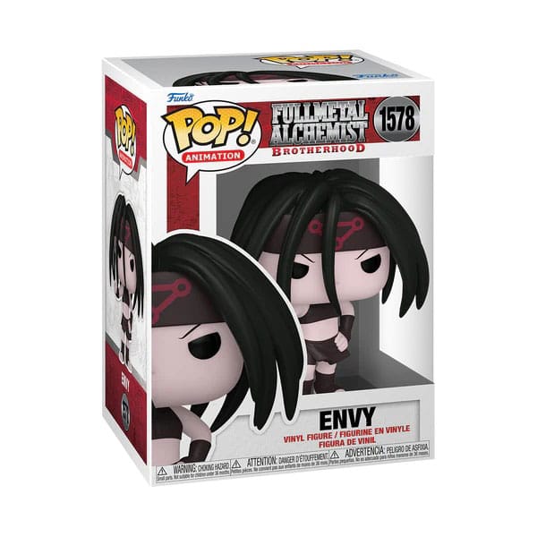 Fullmetal Alchemist Brotherhood POP! Animation Vinyl Figure Envy 9 cm 0889698756174