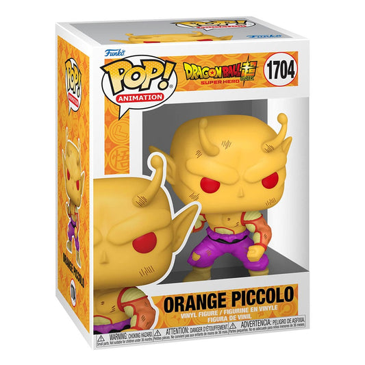 Dragon Ball Super: Super Hero POP! Animation Vinyl Figure Orange Piccolo 9 cm 0889698756372