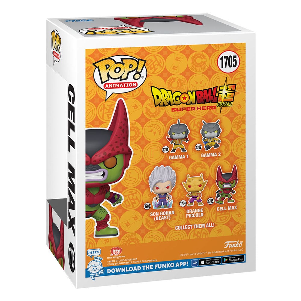 Dragon Ball Super: Super Hero POP! Vinyl Figure Cell Max 9 cm 0889698756396