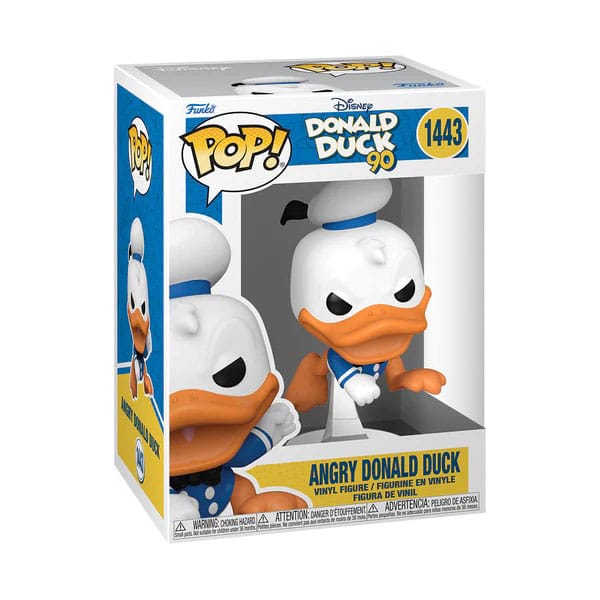 Disney DD 90th Anniversary POP! Disney Vinyl Figure Donald Duck(angry) 9 cm 0889698757232