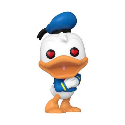 Disney DD 90th Anniversary POP! Disney Vinyl Figure Donald Duck(heart eyes) 9 cm 0889698757256