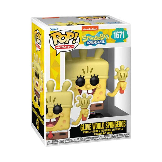 SpongeBob SquarePants 25th Anniversary POP! Vinyl Figure SB w/ Glove Light 9 cm 0889698757348