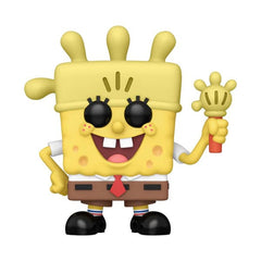 SpongeBob SquarePants 25th Anniversary POP! Vinyl Figure SB w/ Glove Light 9 cm 0889698757348