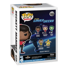 Star Trek Lower Decks POP! TV Vinyl Figure Beckett 9 cm 0889698758420