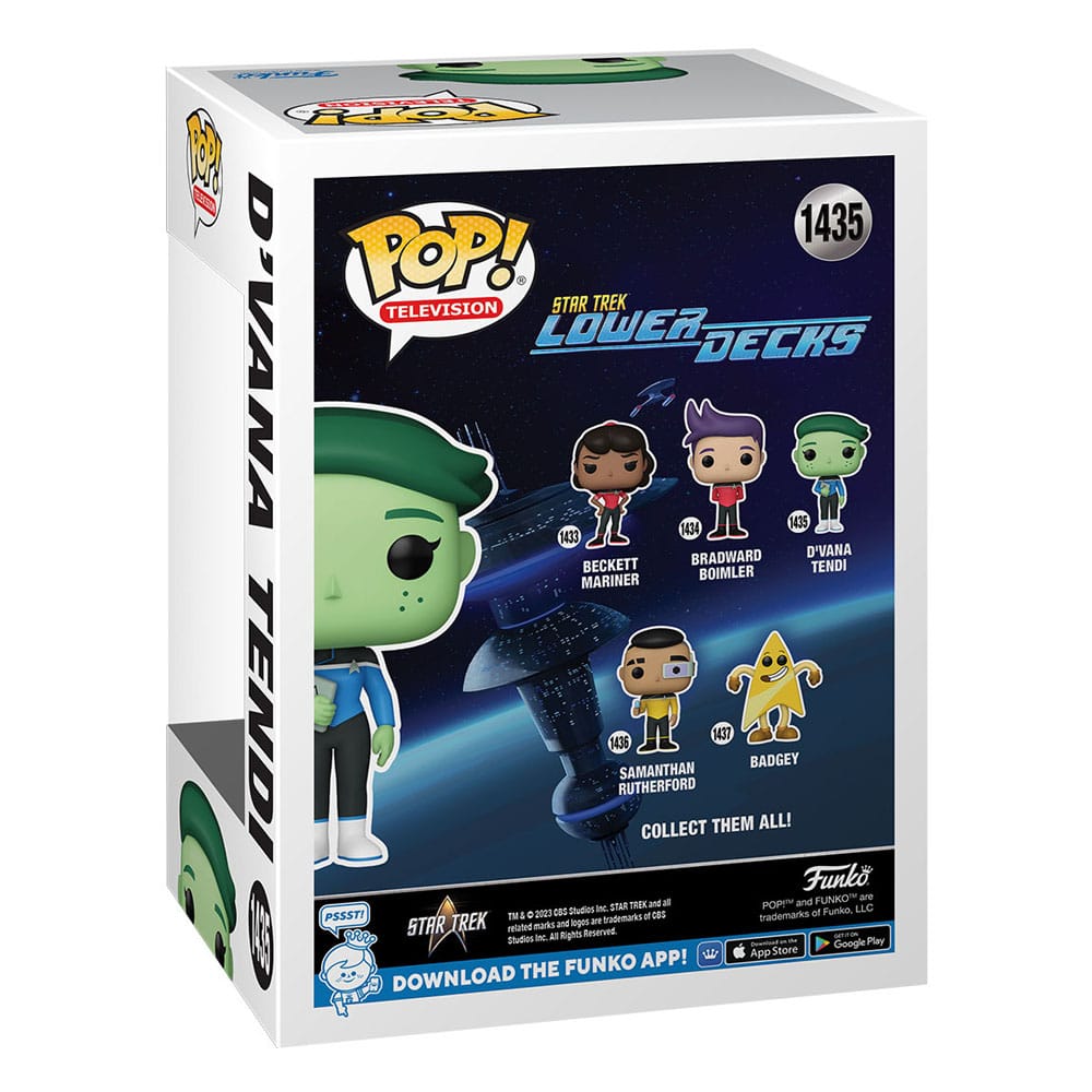 Star Trek Lower Decks POP! TV Vinyl Figure D' 0889698758444