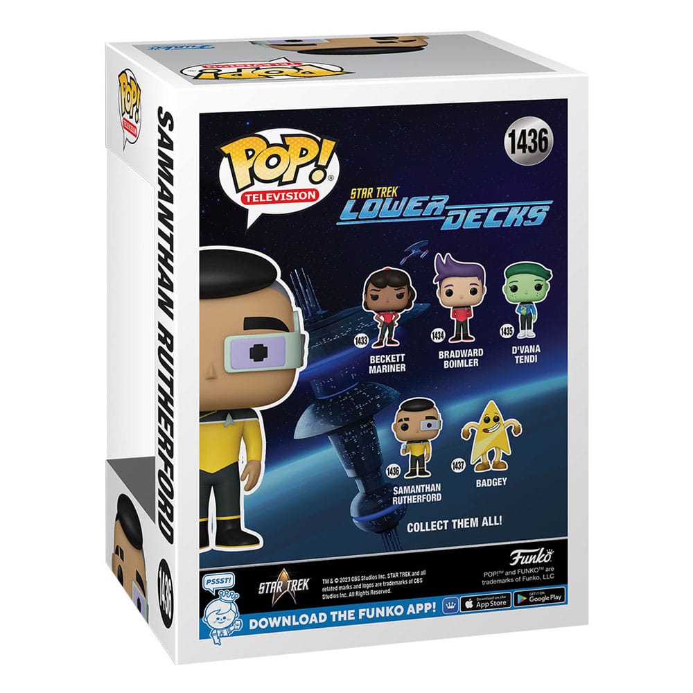 Star Trek Lower Decks POP! TV Vinyl Figure Samanthan 9 cm 0889698758451