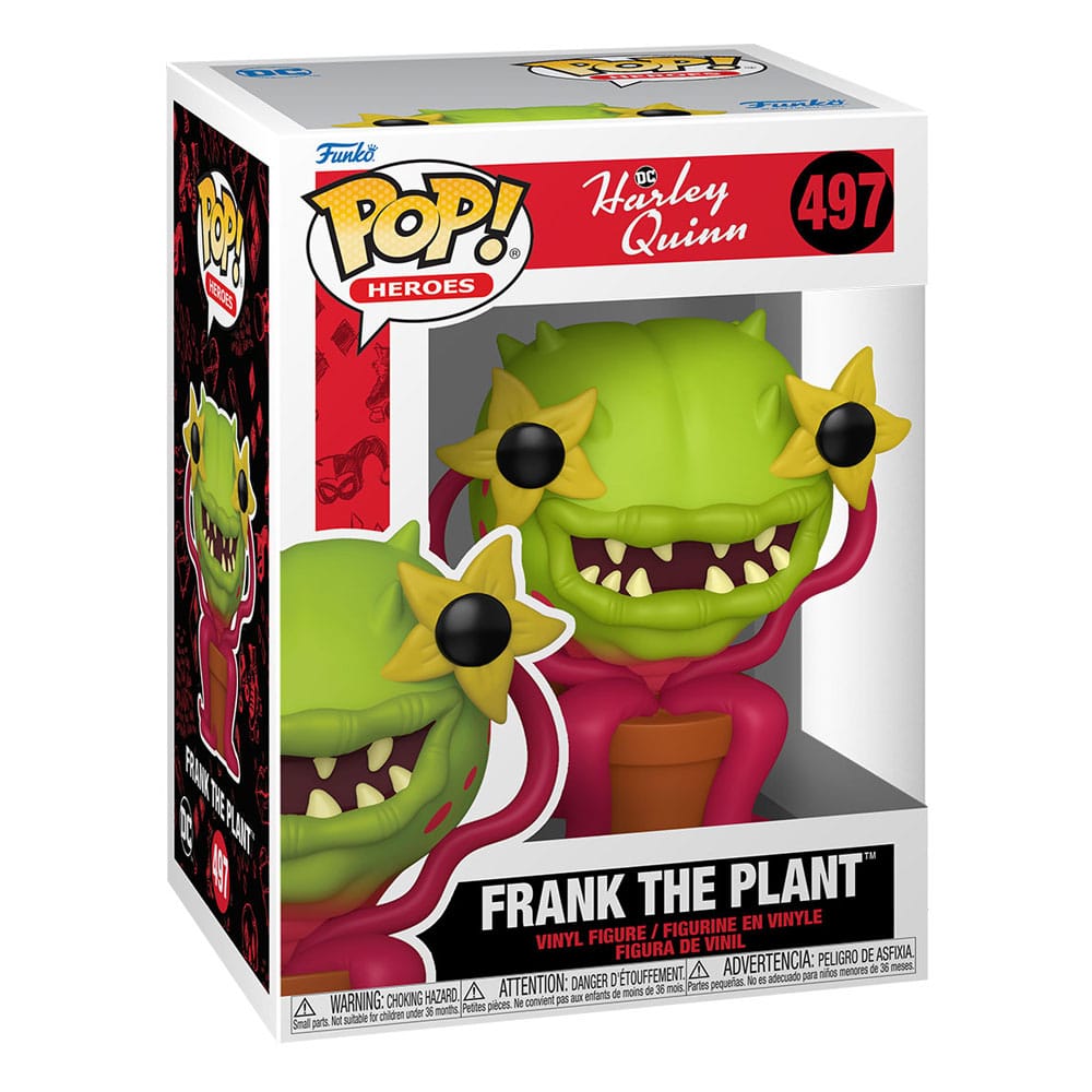 Harley Quinn Animated Series POP! Heroes Vinyl Figure Frank the Plant 9 cm 0889698758475