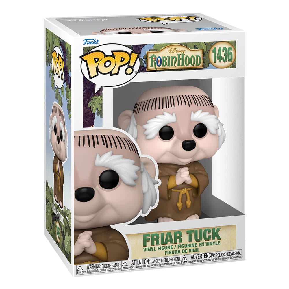 Robin Hood POP! Disney Vinyl Figure Friar Tuc 0889698759106