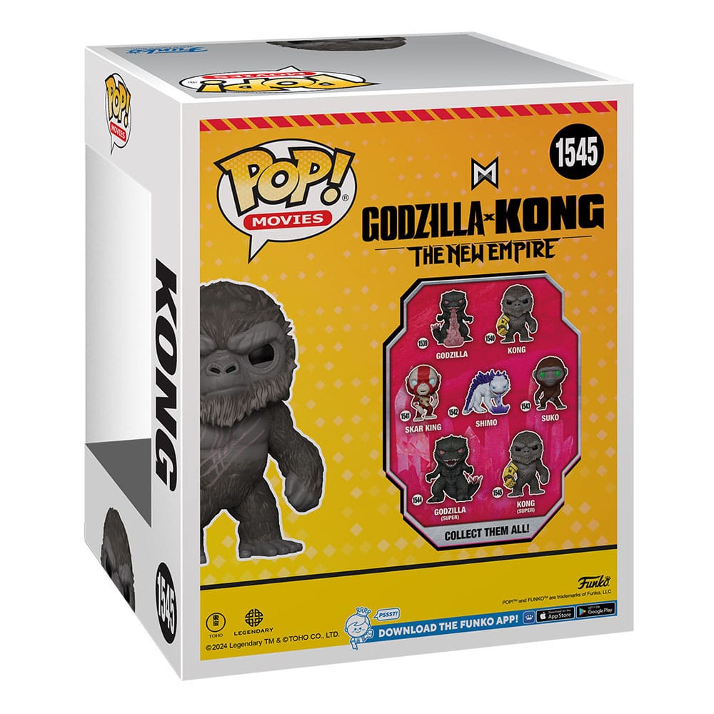 Godzilla vs Kong 2 Oversized POP! Vinyl Figure Kong 15 cm 0889698759311