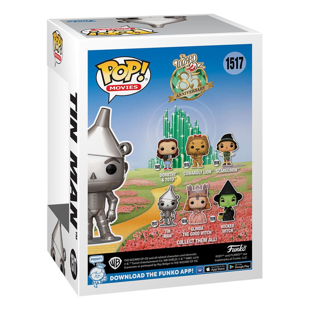 The Wizard of Oz POP! Movies Vinyl Figure The Tin Man 9 cm 0889698759762