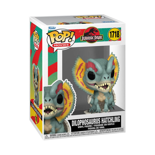 Jurassic Park Hatchling POP! Movies Vinyl Figure Dilophosaurus 9 cm 0889698759847