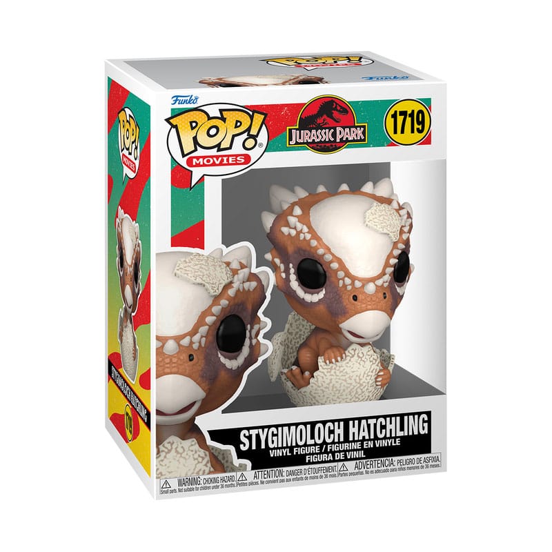 Jurassic Park Hatchling POP! Movies Vinyl Figure Stygimoloch 9 cm 0889698759854