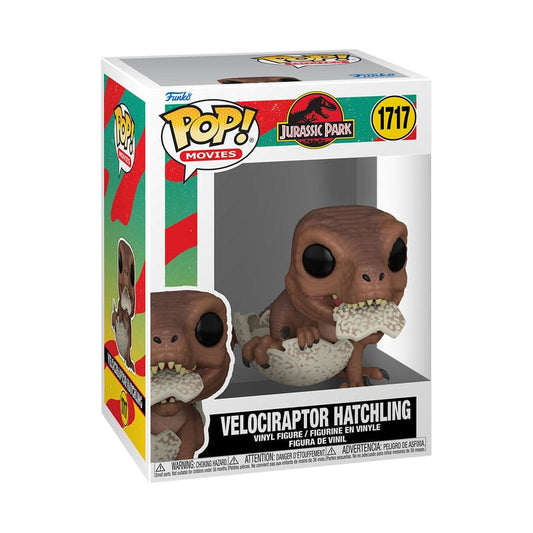 Jurassic Park Hatchling POP! Movies Vinyl Figure Velociraptor 9 cm 0889698759878