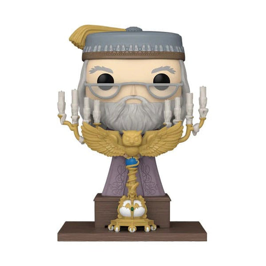 Harry Potter POP! Deluxe Vinyl Figure Deluxe Dumbledore w/Podium 12 cm 0889698760027