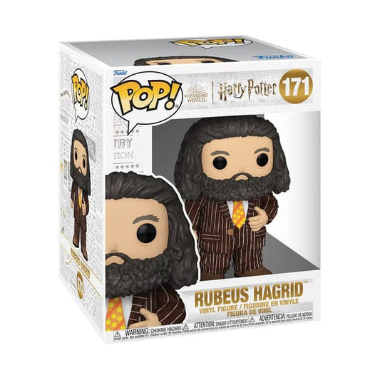 Harry Potter Super Sized POP! Vinyl Figure Hagrid Animal Pelt Outfit 15 cm 0889698760096