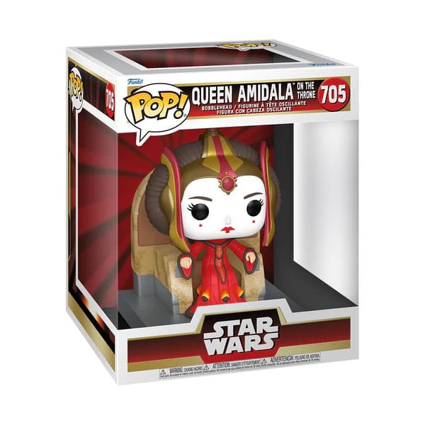 Star Wars POP! Deluxe Vinyl Figure Amidala on Throne 9 cm 0889698760126