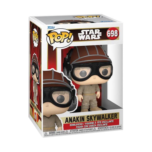 Star Wars The Phantom Menace Anniversary POP! Vinyl Figure Anakin w/Helmet 9 cm 0889698760157