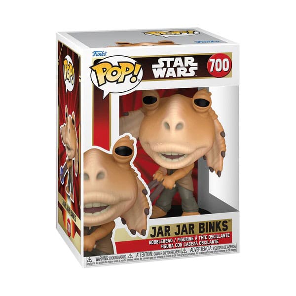 Star Wars The Phantom Menace Anniversary POP! Vinyl Figure Jar Jar Binks w/ Booma Balls 9 cm 0889698760171