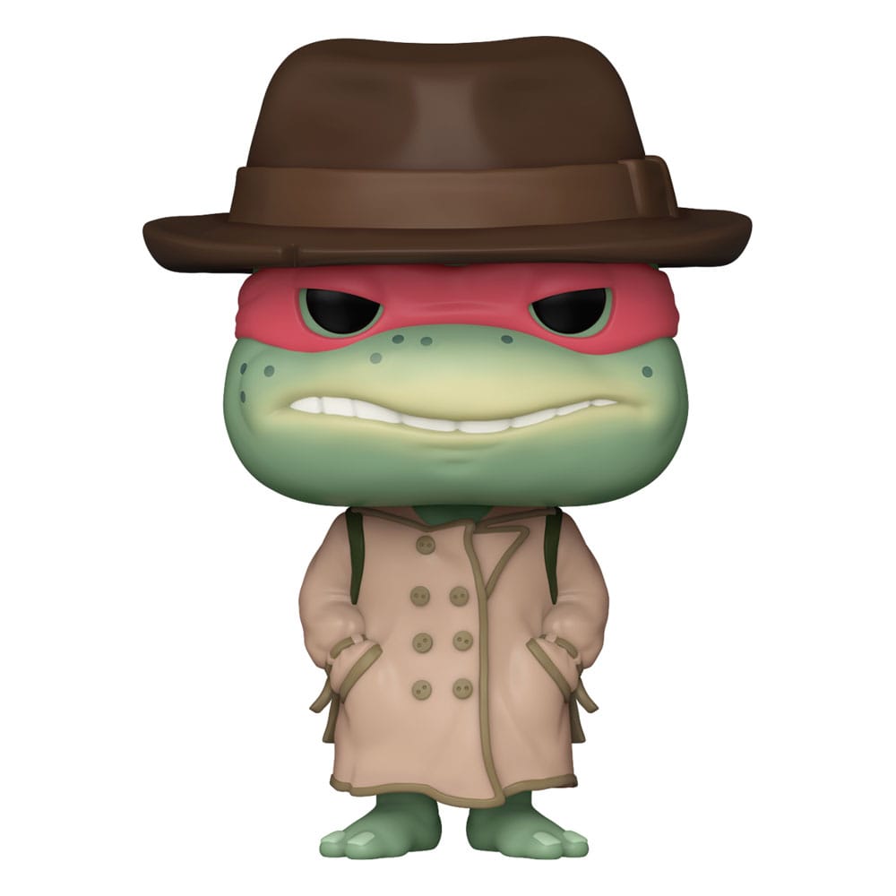 Teenage Mutant Ninja Turtles POP! Movies Vinyl Figure Raphael w/Coat & Hat 9 cm 0889698760485