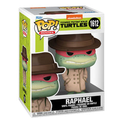 Teenage Mutant Ninja Turtles POP! Movies Vinyl Figure Raphael w/Coat & Hat 9 cm 0889698760485