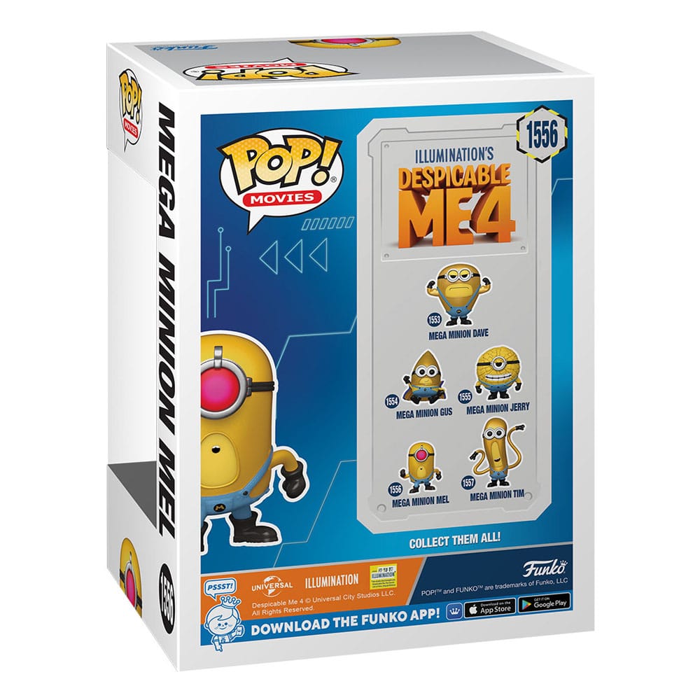 Despicable Me 4 POP! Movies Vinyl Figure Super Mel 9 cm 0889698760522