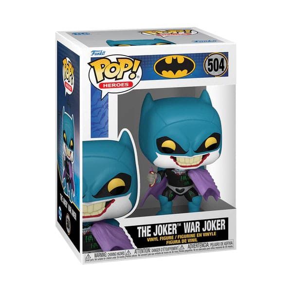 DC Comics Series POP! Heroes Vinyl Batman War Zone - Joker 9 cm 0889698760737