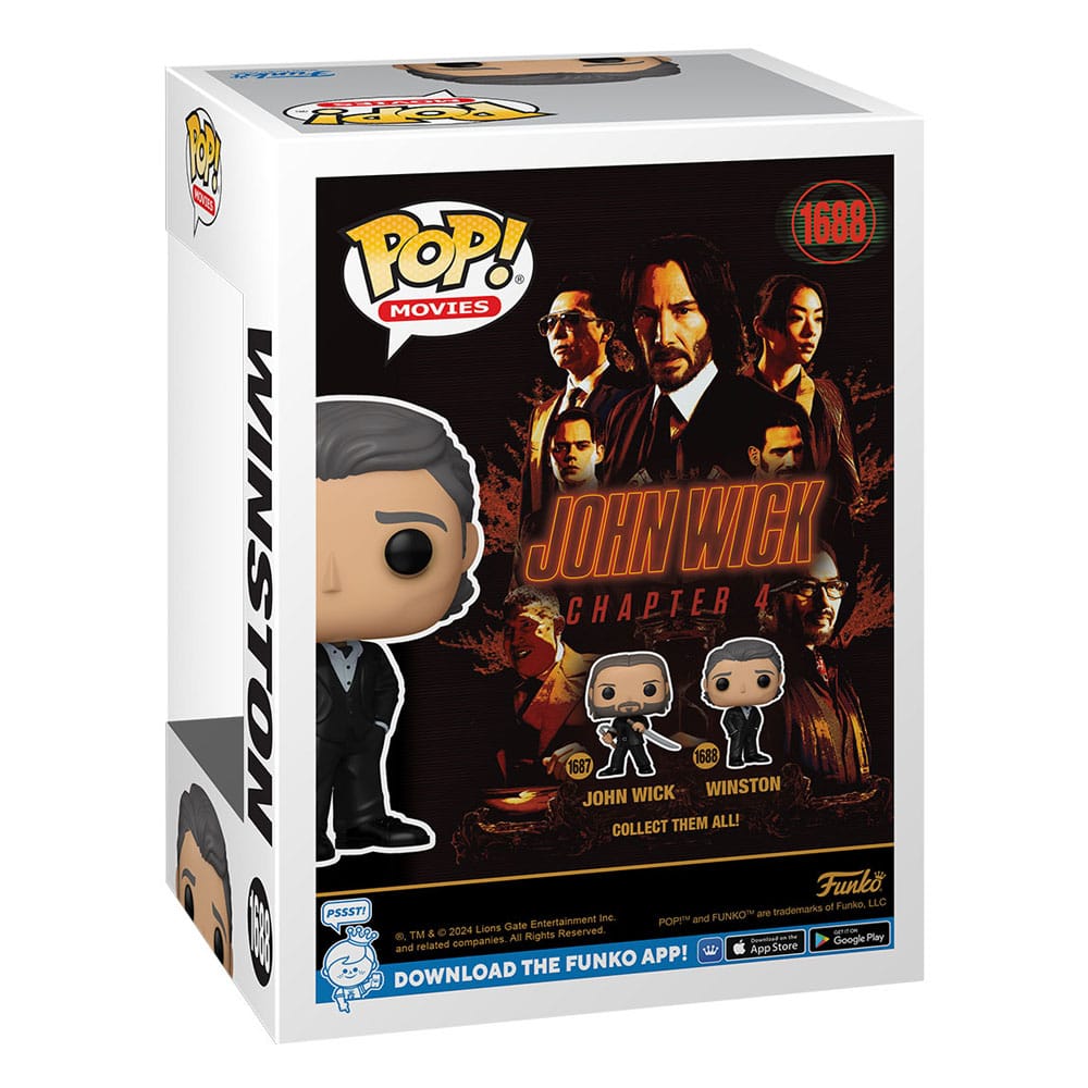 John Wick 4 POP! Movies Vinyl Figure Winston 9 cm 0889698761048