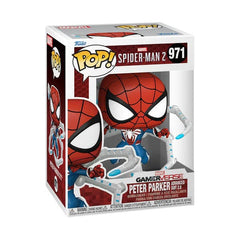 Spider-Man 2 POP! Games Vinyl Figure Peter Parker Suit 9 cm 0889698761093