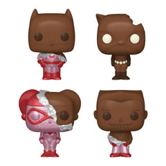 DC Valentines Pocket POP! Vinyl Figure 4-Pack Choc 4 cm 0889698762250