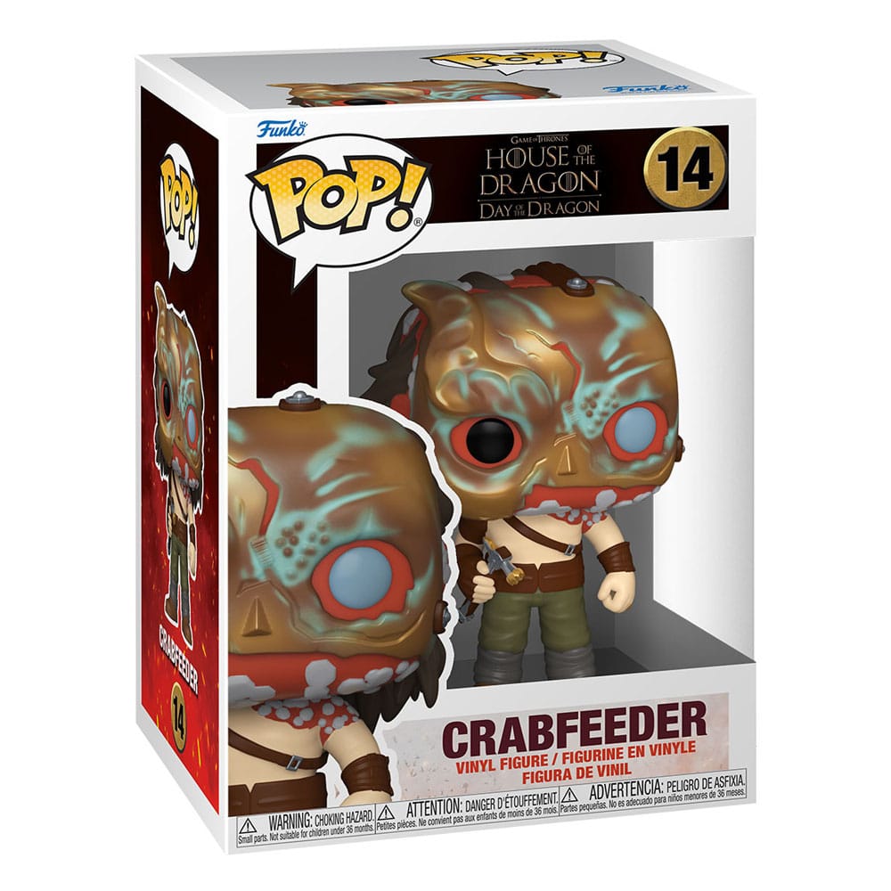 House of the Dragon POP! TV Vinyl Figure Crabfeeder 9 cm 0889698764735