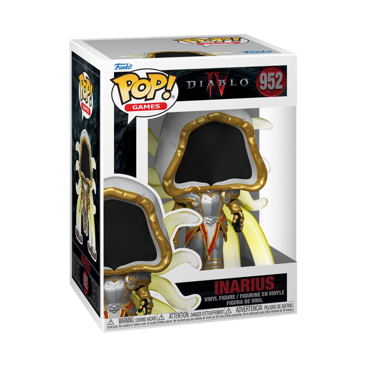 Diablo 4 POP! Games Vinyl Figure Inarius 9 cm 0889698765312