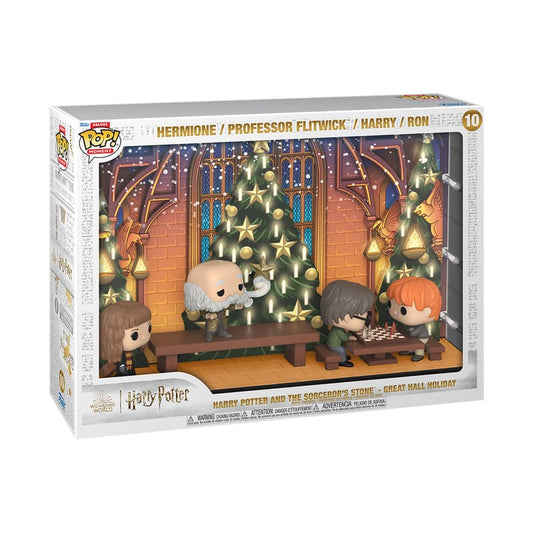 Harry Potter POP Moments Deluxe Vinyl Figures 4-Pack Great Hall Holiday 0889698765619