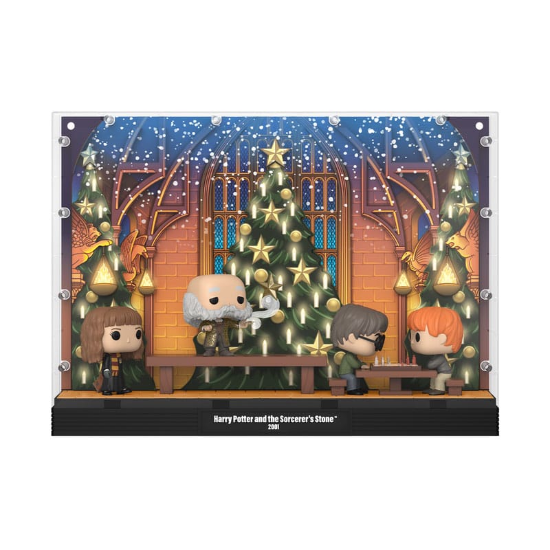 Harry Potter POP Moments Deluxe Vinyl Figures 4-Pack Great Hall Holiday 0889698765619