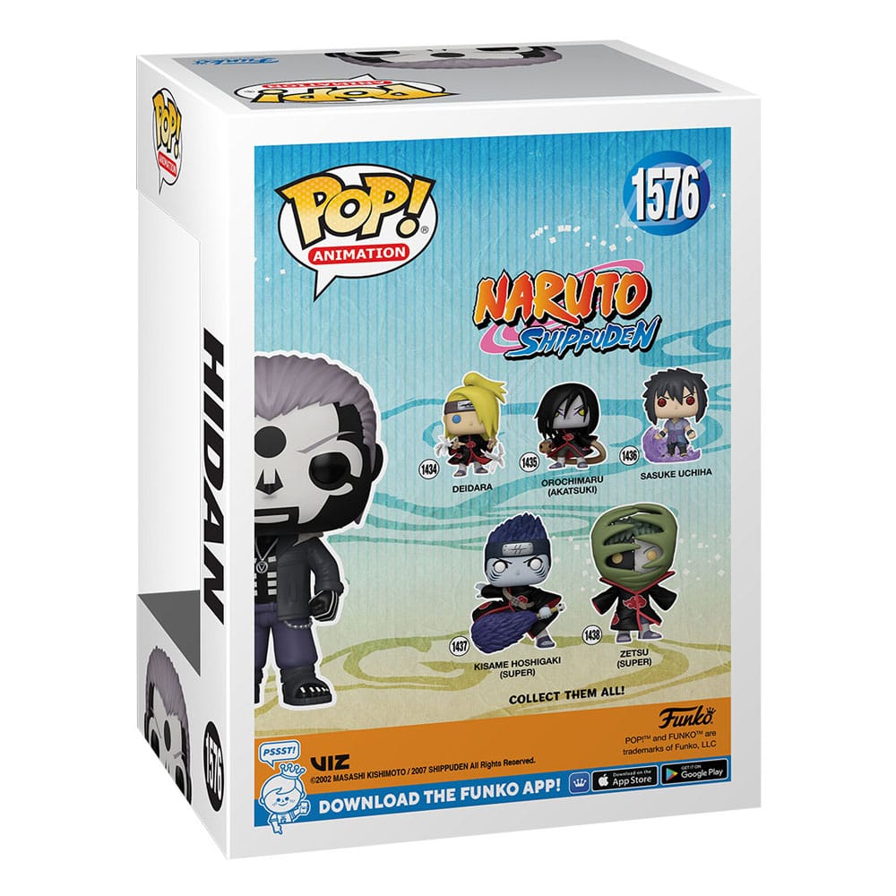 Naruto Pop! Animation Vinyl Figure Hidan w/jacket Exclusive Edition 9 cm 0889698771580