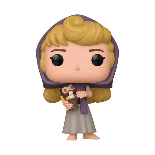 Sleeping Beauty 65th Anniversary POP! Disney Vinyl Figure Aurora w/Owl 9 cm 0889698781817