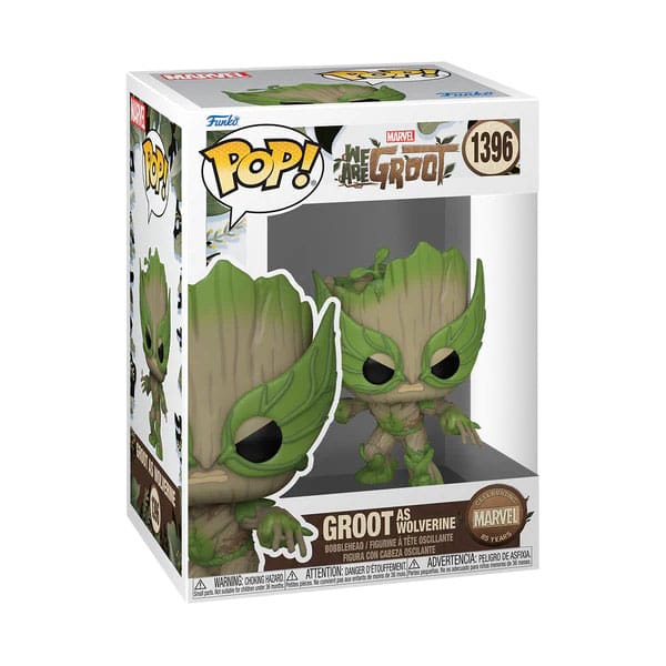 We Are Groot POP! Movies Vinyl Figure Wolverine 9 cm 0889698795197