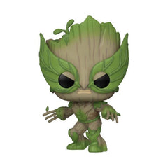 We Are Groot POP! Movies Vinyl Figure Wolverine 9 cm 0889698795197