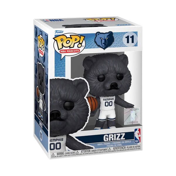 NBA Mascots POP! Sports Vinyl Figure Memphis -Grizz 9 cm 0889698796293