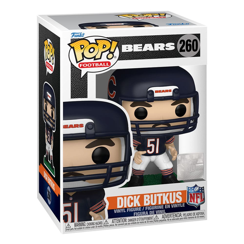 NFL: Legends POP! Sports Vinyl Figure Bears- Dick Butkus 9 cm 0889698796972