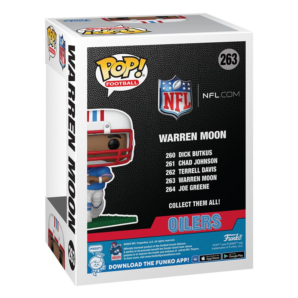 NFL: Legends POP! Sports Vinyl Figure Oilers- Warren Moon 9 cm 0889698797016