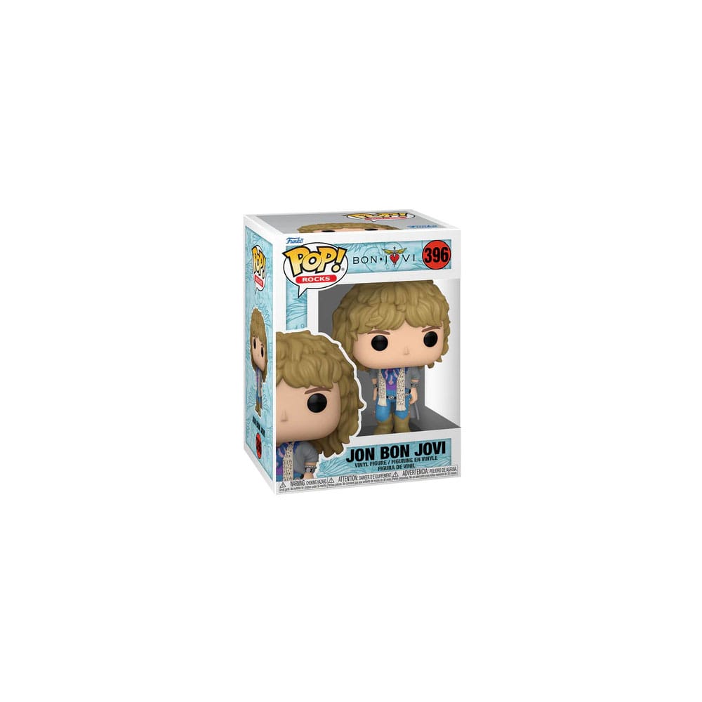 Bon Jovi POP! Rocks Vinyl Figure Bon Jovi(1980's) 9 cm 0889698797078