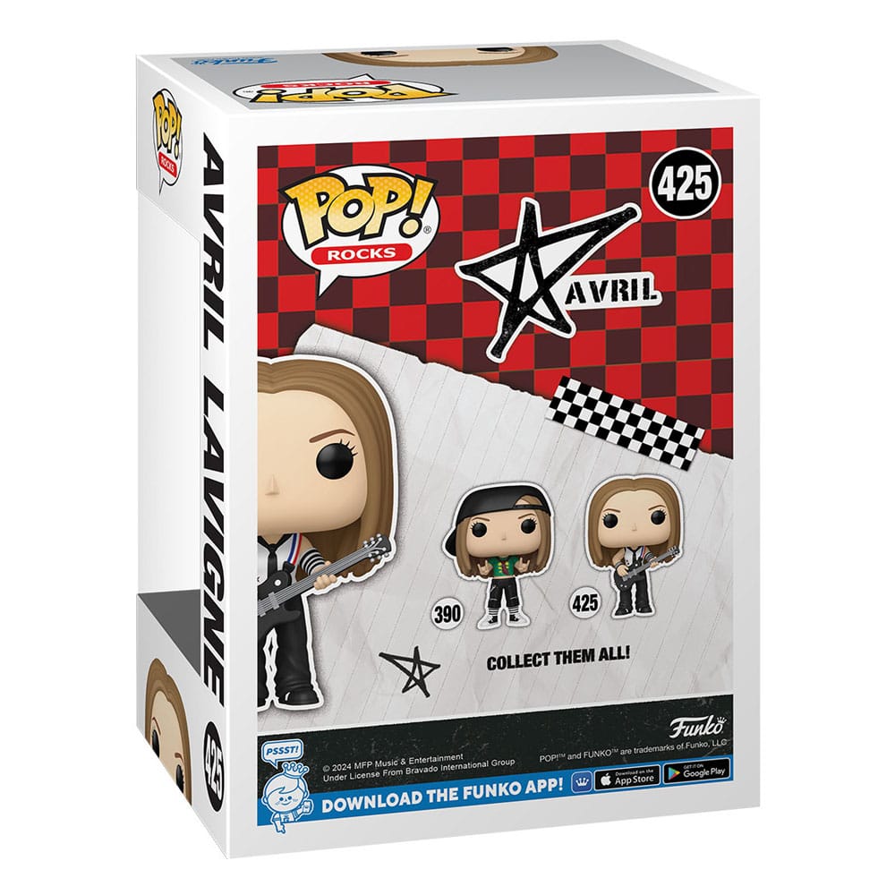 Avril Lavigne POP! Rocks Vinyl Figure Avril Lavigne(Complicated) 9 cm 0889698797153