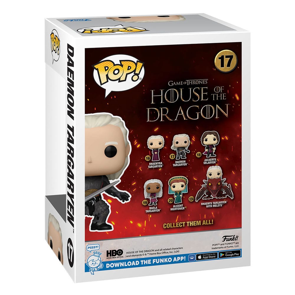 House of the Dragon POP! TV Vinyl Figure Daemon Targaryen 9 cm 0889698797245