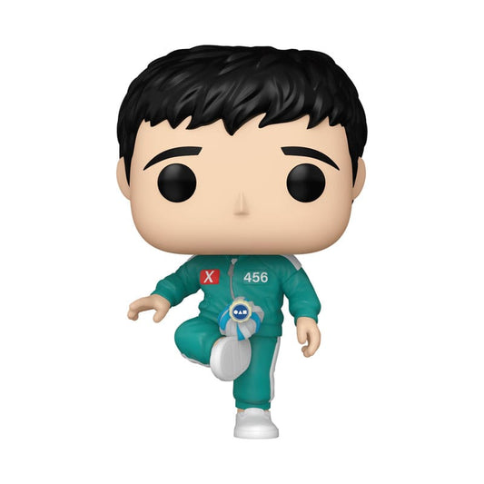 Squid Game POP! Television Vinyl Figure Player 456 Seong Gi-Hun (Kicking Jegi) 9 cm 0889698797344