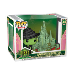 Wicked POP! Town Vinyl Figure Elphaba with the Emerald City 9 cm 0889698797511