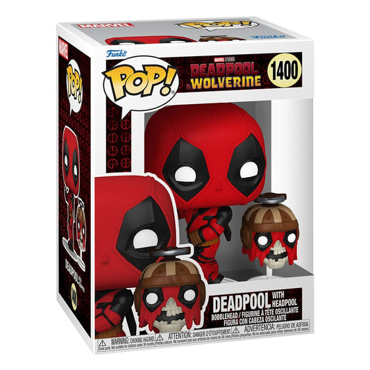 Deadpool 3 POP & Buddy! Vinyl Figure Deadpool w/Headpool 9 cm 0889698797689
