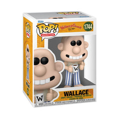 Wallace & Gromit POP! Animation Vinyl Figure Wallace In Pajamas 9 cm 0889698797801